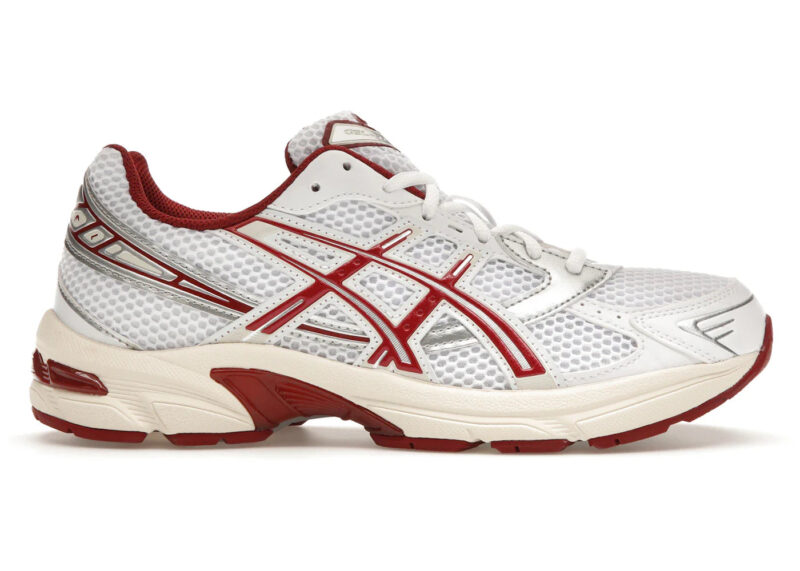 ASICS Gel-1130 White Red Dahlia (Women's) - Image 2