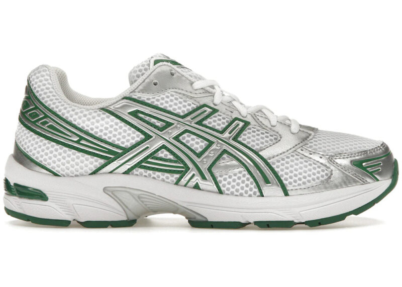 ASICS Gel-1130 White Silver Green Men's - 1203A701-100 - Image 2