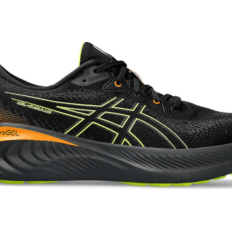 ASICS Gel-Cumulus 25 Gore-Tex Black Neon Lime