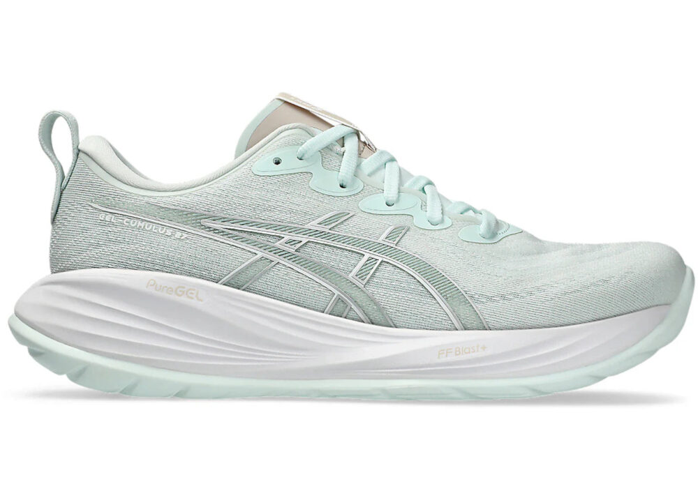 ASICS Gel-Cumulus 27 Pure Aqua White Men's - 1011B960-300 - US - Image 2