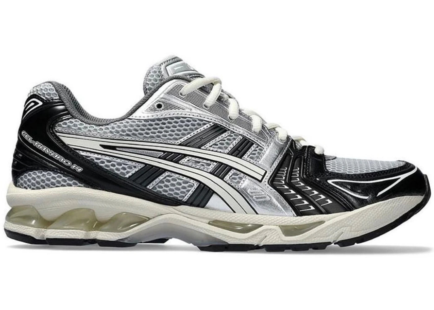 ASICS Gel-Kayano 14 Black Glacier Grey Silver Men's - 1201A935-001