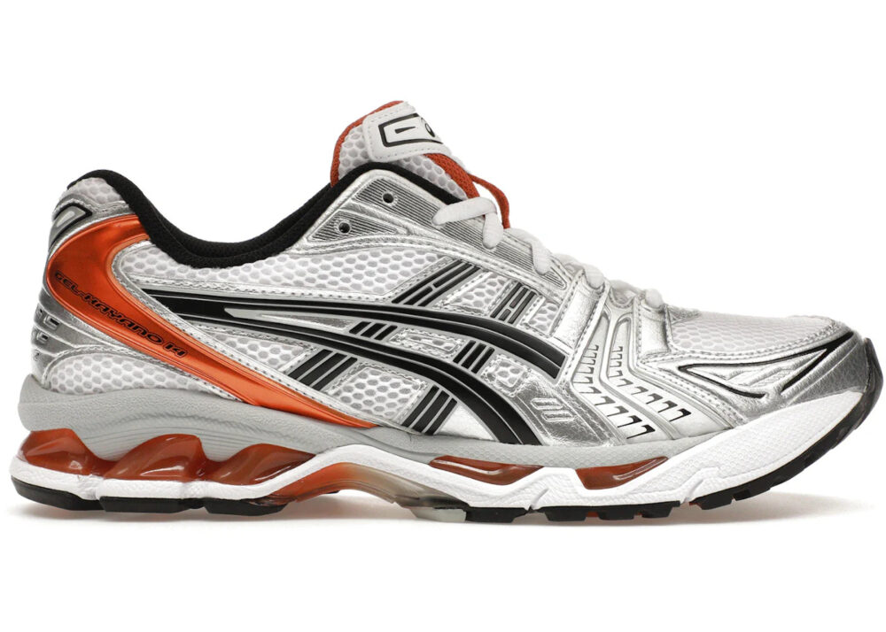 ASICS Gel-Kayano 14 White Piquant Orange - Image 2