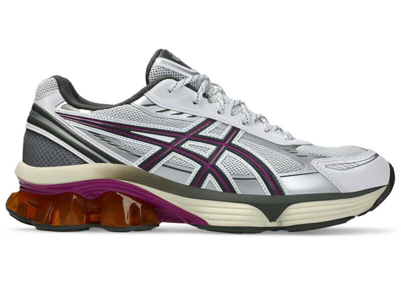 ASICS Gel-Kinetic Fluent White Truffle Grey Men's - 1203A591-100 - US