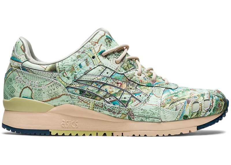 ASICS Gel-Lyte III atmos Aged Map Men's - 1201A856-300 - US - Image 2