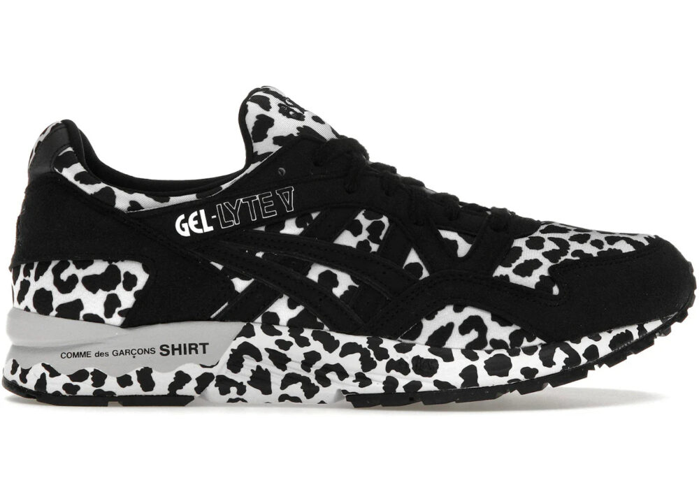 ASICS Gel-Lyte V Comme des Garcons Shirt Leopard Black - Image 2