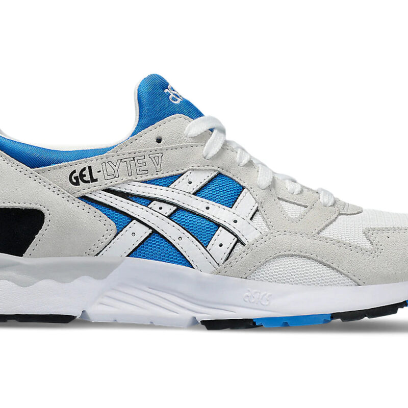 ASICS Gel-Lyte V White Electric Blue Men's - 1203A344-101 - US