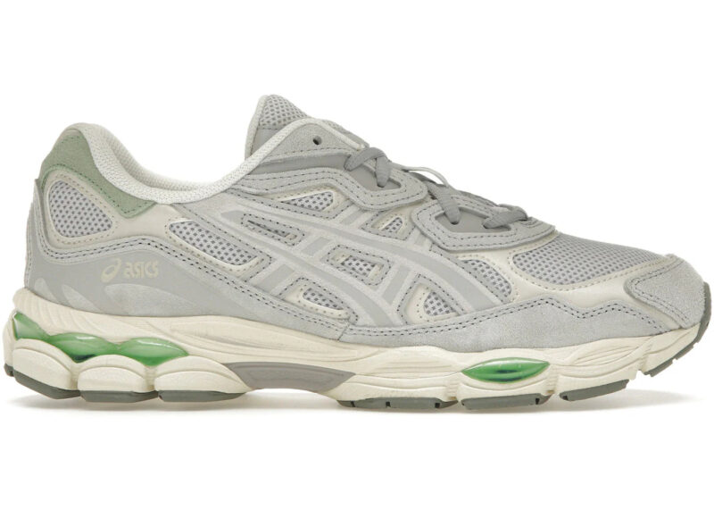 ASICS Gel-NYC Cloud Grey Green Men's - 1203A383-022 - Image 2
