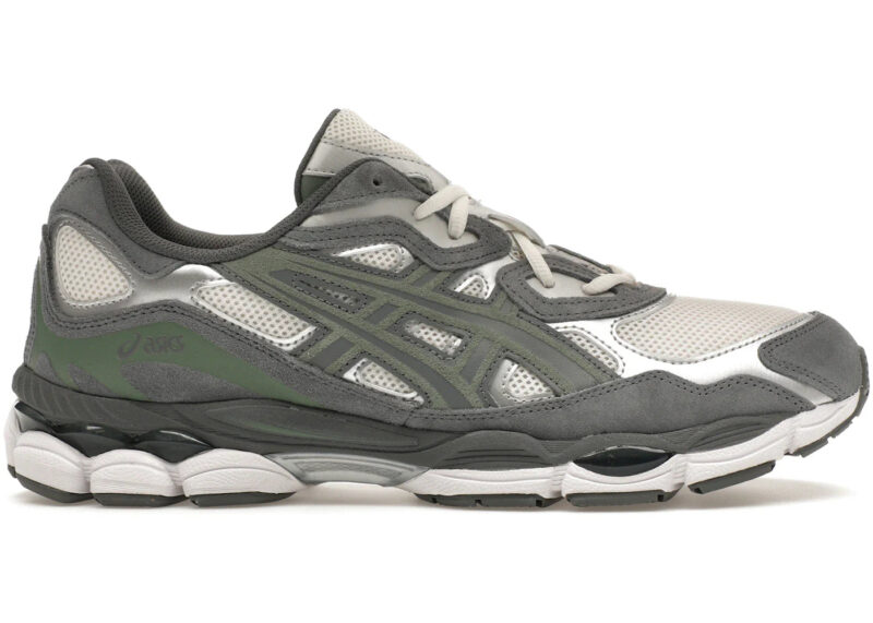 ASICS Gel-NYC Cream Steel Grey Men's - 1203A383-101 - Image 2