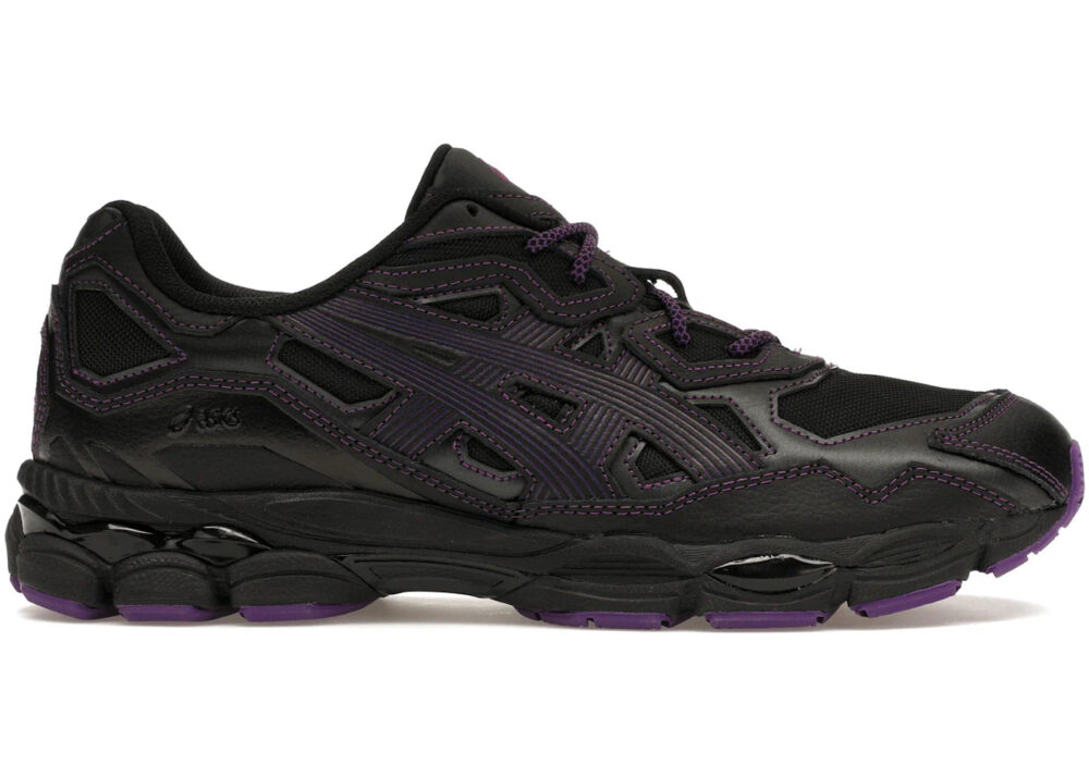 ASICS Gel-NYC Needles Black Purple Men's - 1201B008-001 - US - Image 2