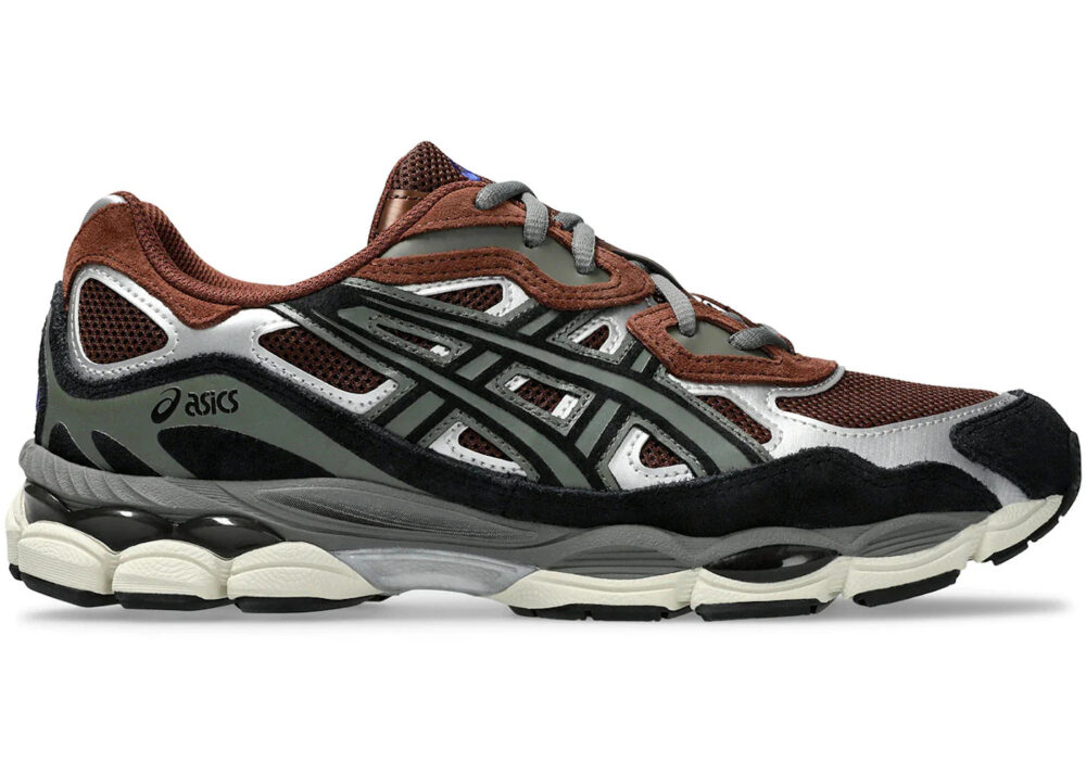ASICS Gel-NYC Reddish Brown Steeple Grey Men's - 1203A383-200 - US - Image 2