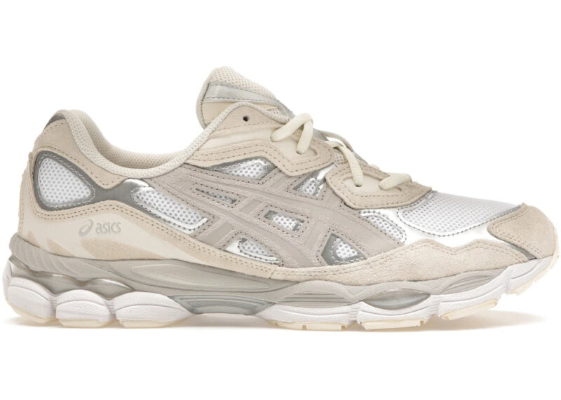 ASICS Gel-NYC White Oyster Grey Men's - 1201A789-105 - Image 2