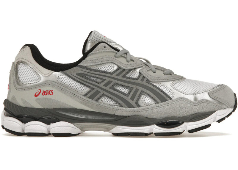 ASICS Gel-NYC White Steel Grey Men's - 1201A789-102 - Image 2