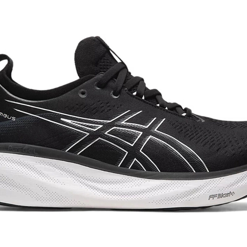 ASICS Gel-Nimbus 25 Black Pure Silver