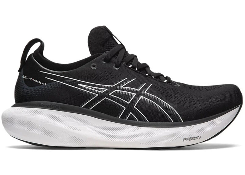 ASICS Gel-Nimbus 25 Black Pure Silver - Image 2