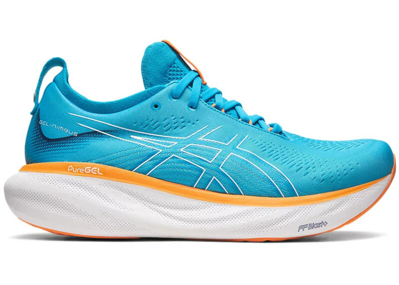 ASICS Gel-Nimbus 25 Island Blue Sun Peach Men's - 1011B547-400 - US