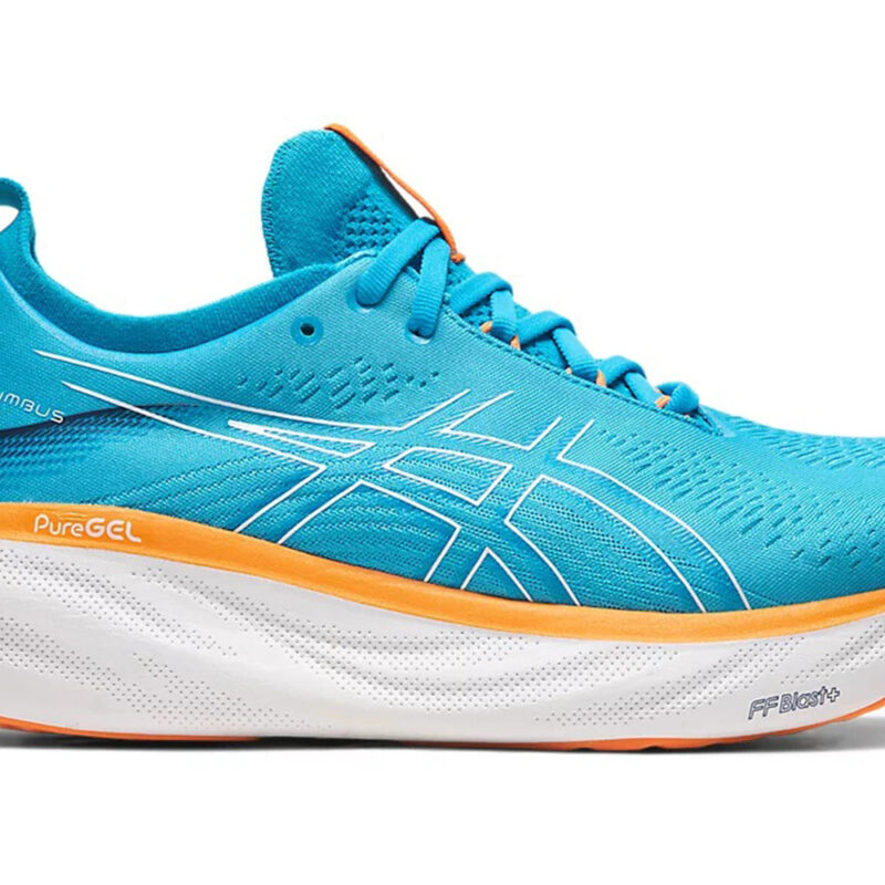 ASICS Gel-Nimbus 25 Island Blue Sun Peach Men's - 1011B547-400 - US