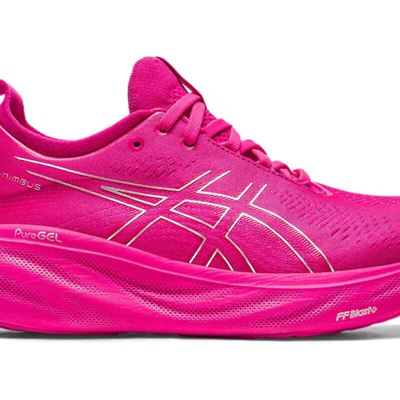 ASICS Gel-Nimbus 25 Pink Rave Pure Silver (Women's)