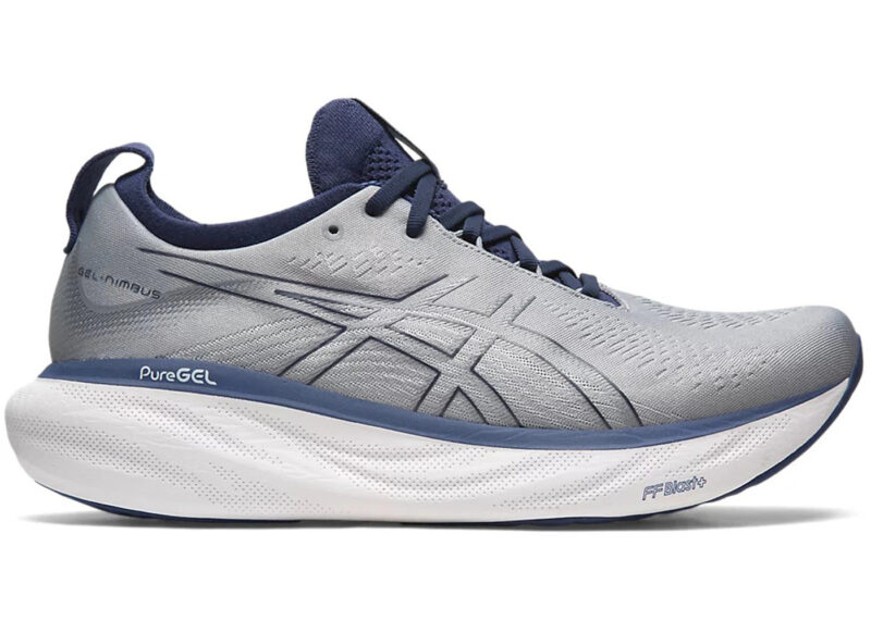 ASICS Gel-Nimbus 25 Sheet Rock Indigo Blue