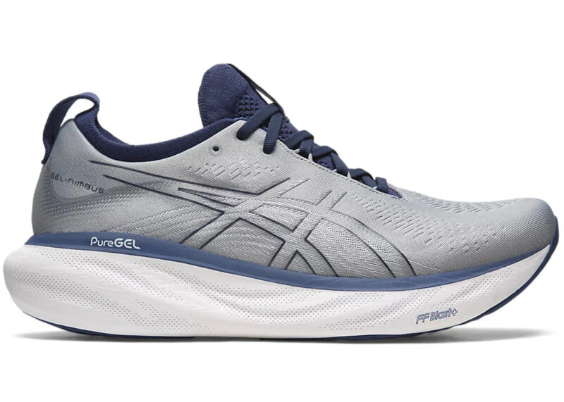 ASICS Gel-Nimbus 25 Sheet Rock Indigo Blue - Image 2