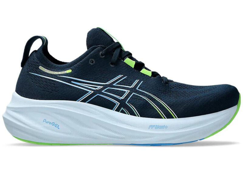 ASICS Gel-Nimbus 26 French Blue Electric Lime