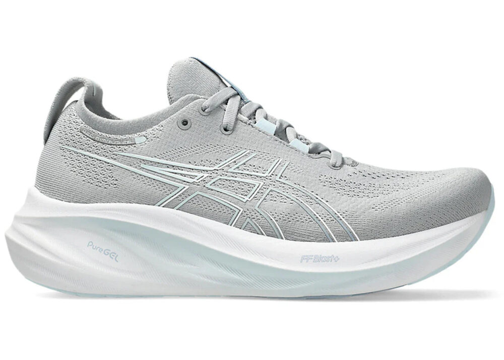 ASICS Gel-Nimbus 26 Piedmont Grey Grey Blue (Women's) - Image 3