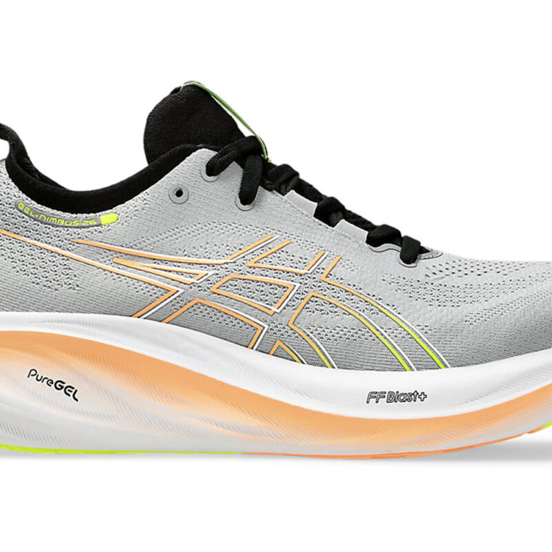 ASICS Gel-Nimbus 26 Piedmont Grey Safety Yellow