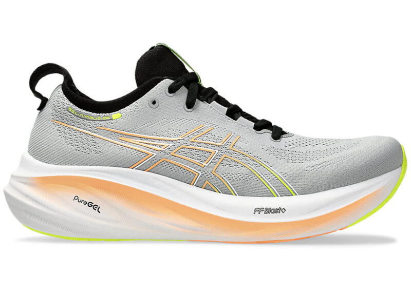 ASICS Gel-Nimbus 26 Piedmont Grey Safety Yellow