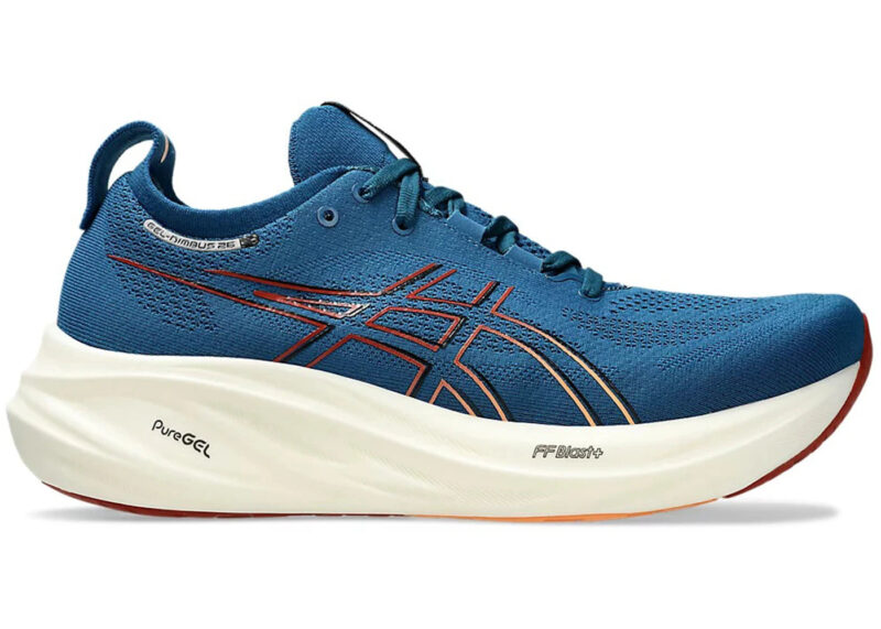 ASICS Gel-Nimbus 26 Rich Navy Faded Orange