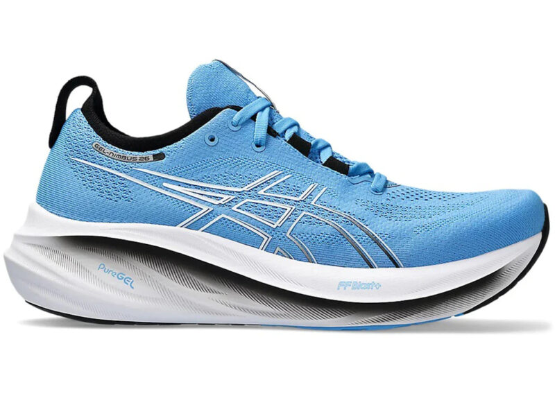 ASICS Gel-Nimbus 26 Waterscape Black Men's - 1011B794-401 - US - Image 4