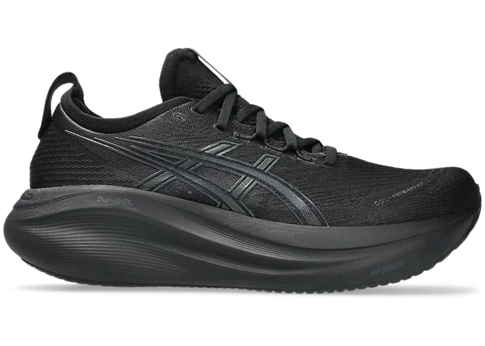 ASICS Gel-Nimbus 27 Black Graphite Grey - Image 2