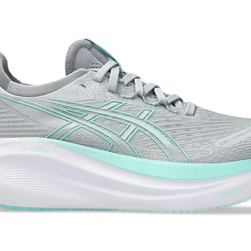 ASICS Gel-Nimbus 27 Piedmont Grey Illuminate Mint (Women's)
