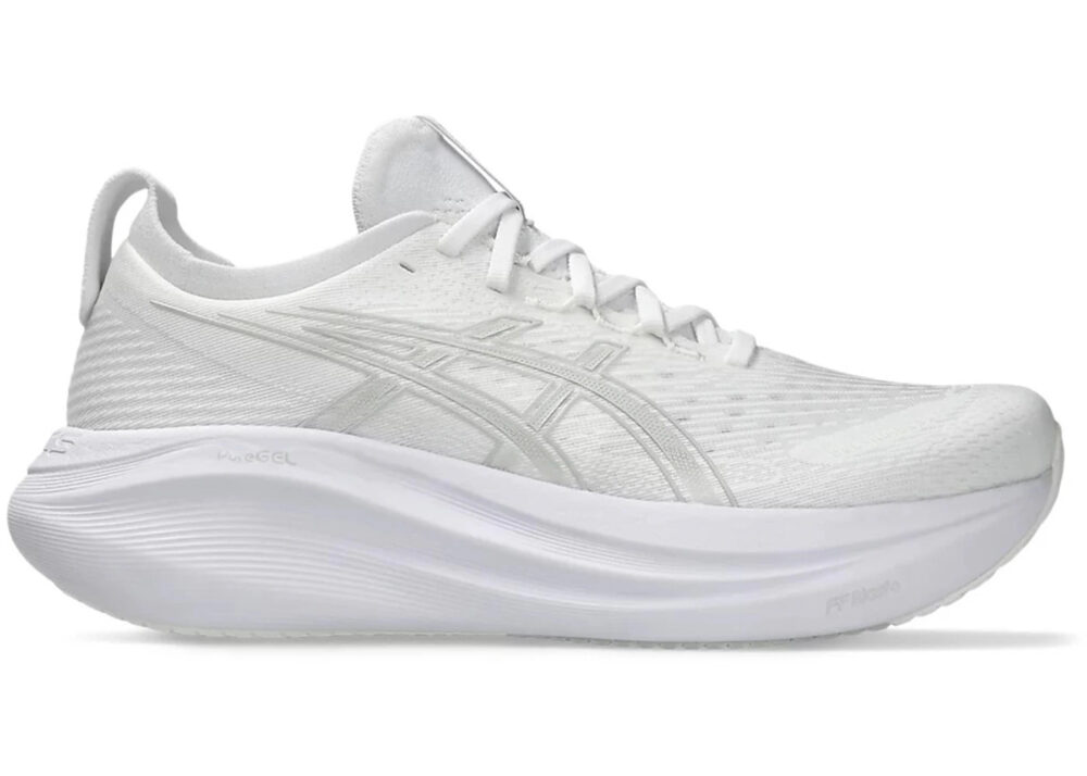 ASICS Gel-Nimbus 27 White Glacier Grey