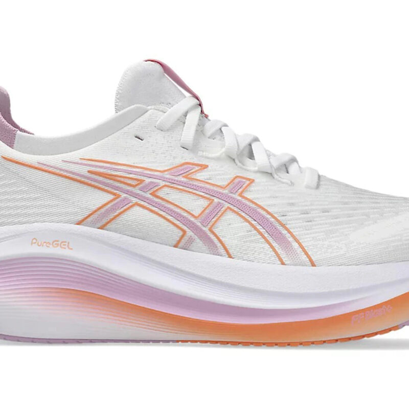 ASICS Gel-Nimbus 27 White Light Ube (Women's)