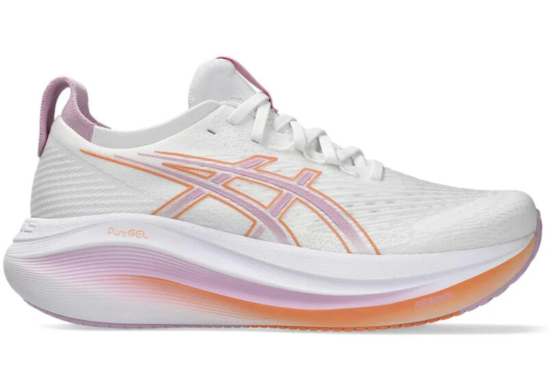 ASICS Gel-Nimbus 27 White Light Ube (Women's) - Image 2