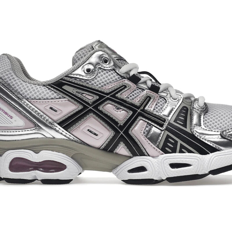 ASICS Gel-Nimbus 9 White Black Light Pink (Women's)
