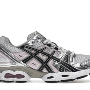 ASICS Gel-Nimbus 9 White Black Light Pink (Women's) - Image 6