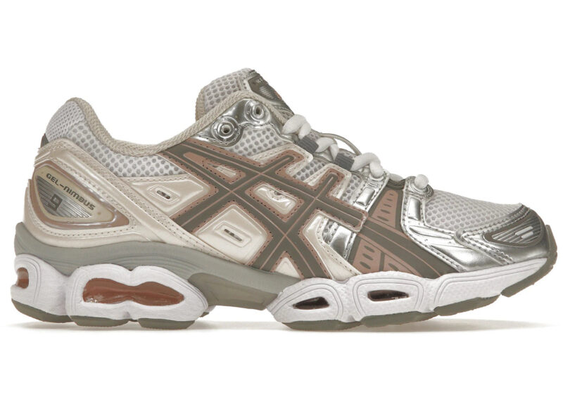 ASICS Gel-Nimbus 9 White Oatmeal (Women's)