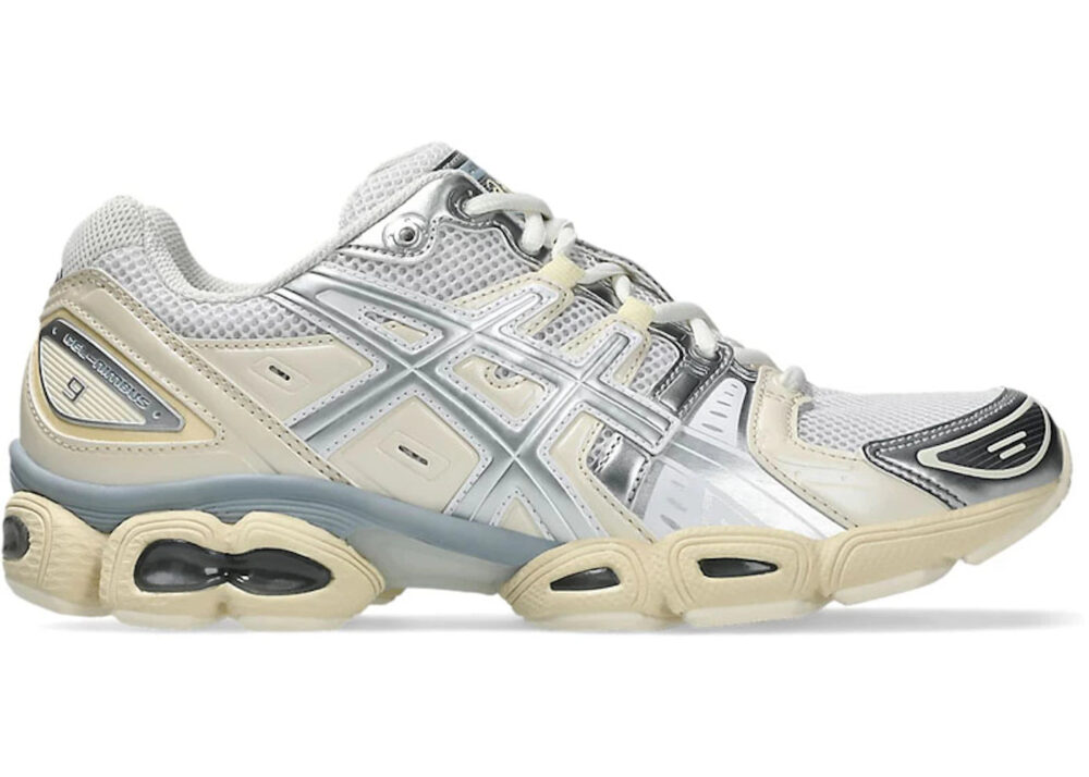 ASICS Gel-Nimbus 9 White Pure Silver