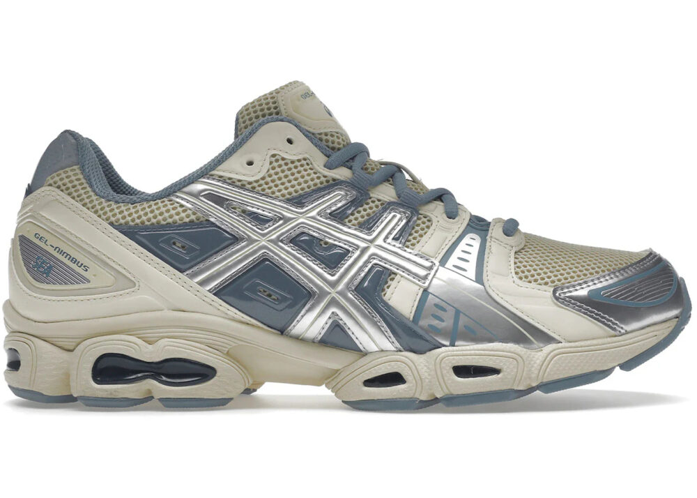 ASICS Gel-Nimbus 9 Wind And Sea Cream Blue - Image 2