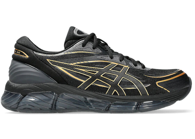 ASICS Gel-Quantum 360 VIII Black Pure Gold - Image 2