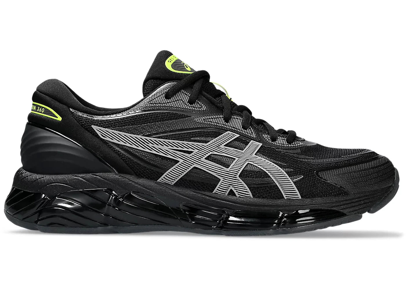 ASICS Gel-Quantum 360 VIII Black Silver Neon