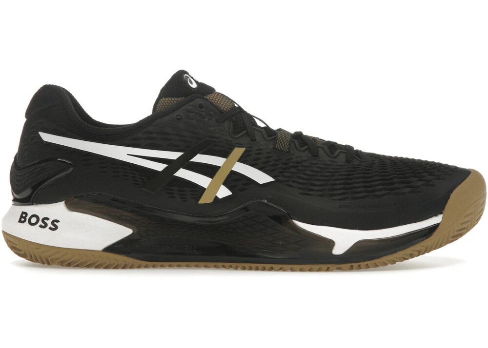 ASICS Gel-Resolution 9 BOSS Black Camel - Image 2