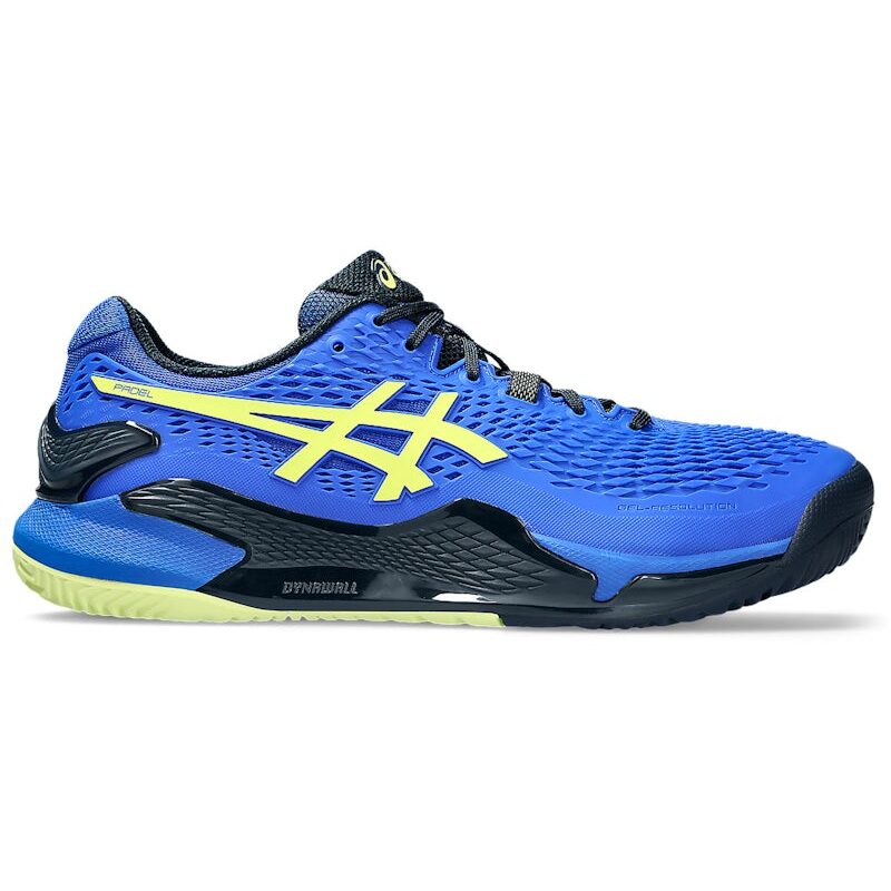 ASICS Gel-Resolution 9 Padel Illusion Blue Glow Yellow