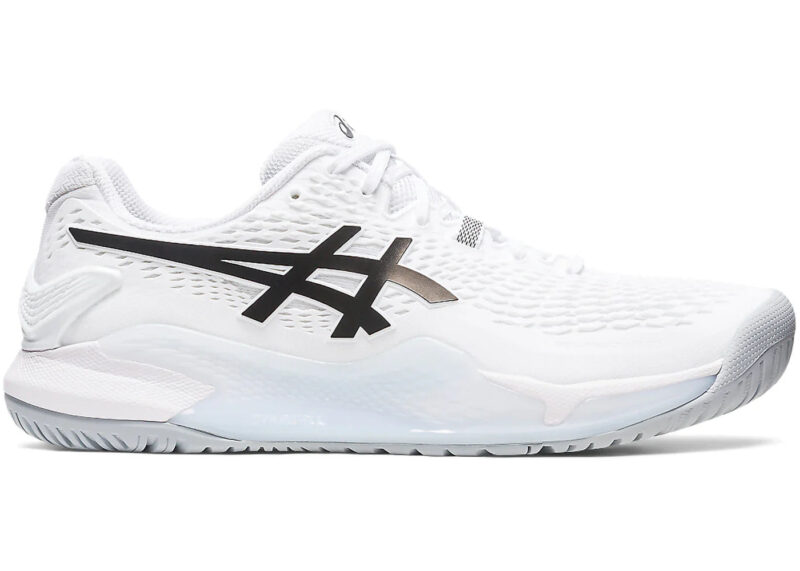 ASICS Gel-Resolution 9 White Black - Image 3
