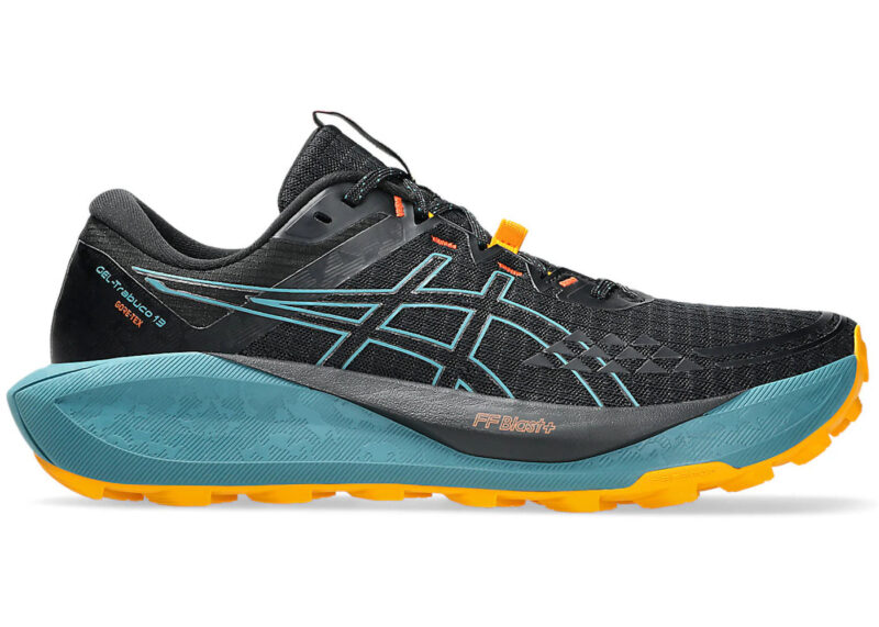 ASICS Gel-Trabuco 13 Gore-Tex Black Atlantis Blue