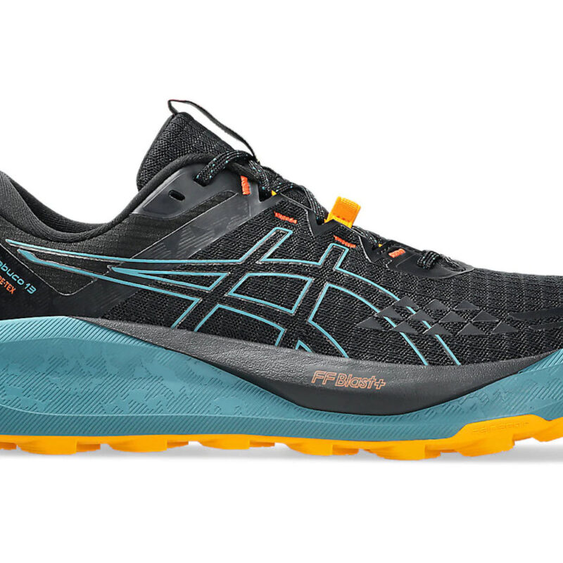 ASICS Gel-Trabuco 13 Gore-Tex Black Atlantis Blue