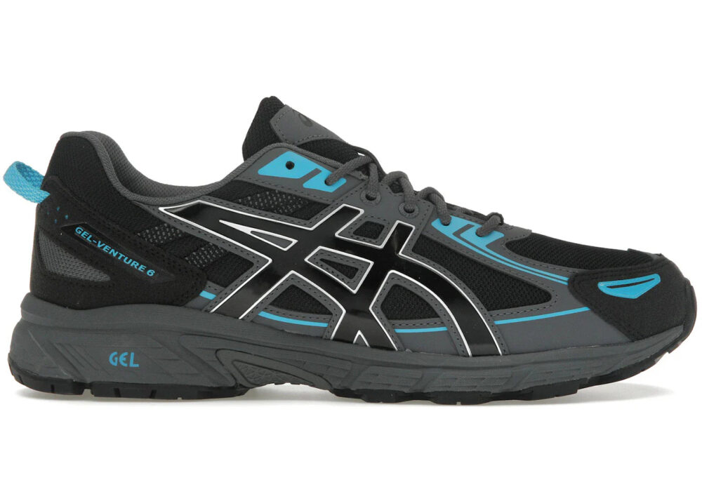 ASICS Gel-Venture 6 Black Carrier Grey Men's - 1203A438-003 - US - Image 2