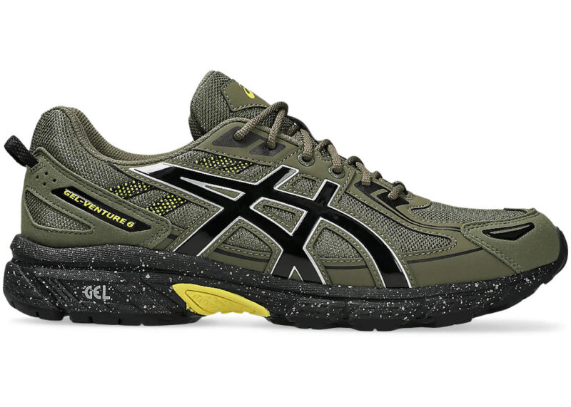 ASICS Gel-Venture 6 Mantle Green Black - Image 2