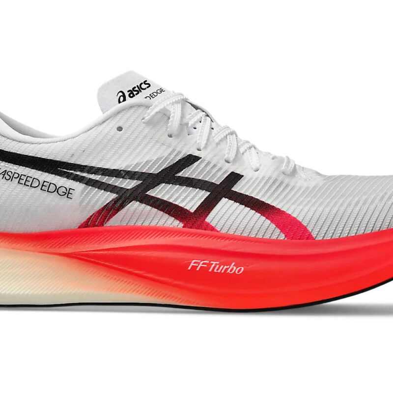 ASICS Metaspeed Edge+ White Sunrise Red