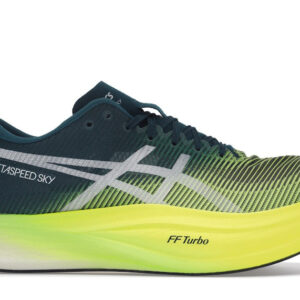 ASICS Metaspeed Sky+ Velvet Pine Safety Yellow Men's - 1013A115-300 - Image 2
